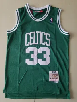 Mens Larry Bird #33 Hardwood Classics Green Boston Celtics Jerseys - Larry  Bird Celtics Jersey - boston celtics icon edition 