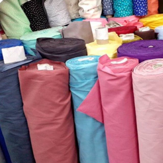 ผ้าคอตต้อน-cotton-สีพื้นอย่างดี