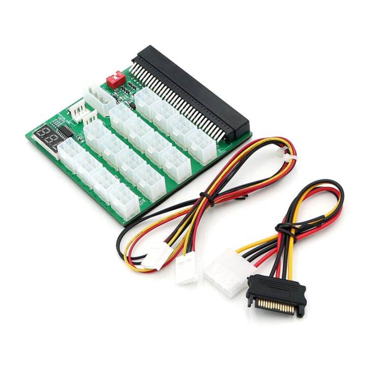 Upgrade Version ATX 16 x 6Pin Power Supply Breakout Board 12V Converter ...