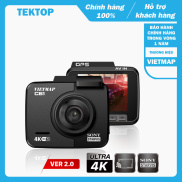 Camera hành trình Vietmap C61, Ultra HD 4K, thiết bị ghi hình góc rộng