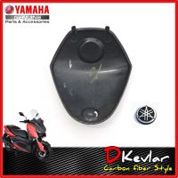 NP ฝาครอบแฮนด์ชิ้นบน+LOGO YAMAHA XMAX ลายเคฟล่าดำ,แดง  D-Kevlar Duke Shop  YAMAHA X-MAX 300 เคฟล่าxmax cabonxmax XMAXcabon โลโก้ยี่ห้อรถยนต์ โลโก้แต่งรถยนต์ ป้ายสติ๊กเกอร์รถยนต์