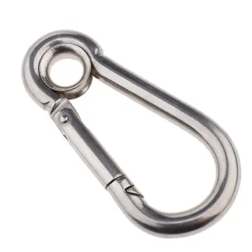 1pc Round Carabiner Camping Spring Snap Clip 20mm Snap/swivel 