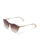 HAWKERS Sunglasses for Men and Women - ICY Gold Brown Gradient. UV400 protection. Official Product designed in Spain