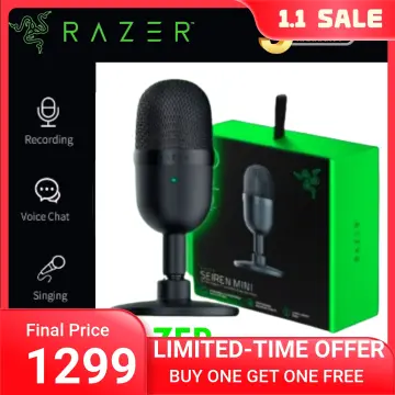 Razer Seiren Mini Streaming Microphone - Black for sale online