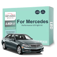 LED ภายในหลอดไฟชุดสำหรับ Benz MB C E SML GL Class W203 W204 W210 W211 W212 W221 W163 W164 X164รถโคมไฟ