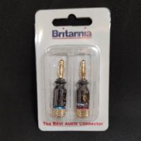 Britannia Banana Plug 6281 ขั้วต่อลำโพงชุบทอง