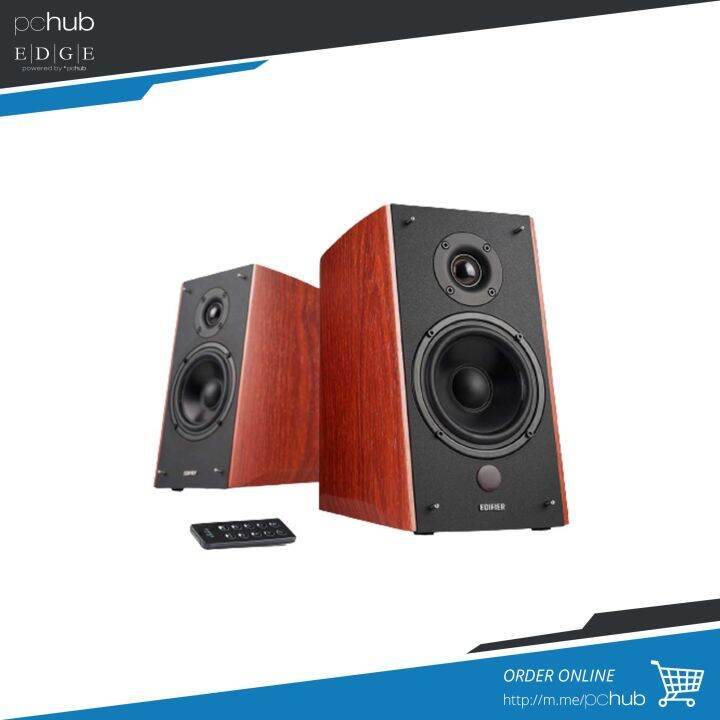Edifier R2000DB, 2.0, speakers, brown, studio | Lazada PH