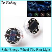 ▣ Car Flashing 1pcs Auto Led Solar Energy Flash Wheel Tire Rim Light Colorful Waterproof Decorative Lighting