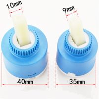 35/40mm Ceramic Disc Cartridge Mixer Faucet Thermostatic Cartridge Faucet Disc Valve PP Plastic Ceramic Cartridges For Mixer