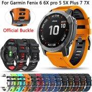 Dây Đeo Đồng Hồ 22 26Mm Cho Đồng Hồ Thông Minh Garmin Fenix 7X 7 6 6X Pro
