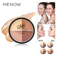 (1แถม1) คอนซีลเลอร์ 4 ช่อง Menow ปรับสีผิวที่หมองคล้ำปกปิดรอยคล้ำปรับรอยสิวและรอยแดงผิวริ้วสีแดง เกลี่ยง่ายทาง่ายเกลี่ยสีได้ดี ปกปิดรูขุ