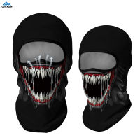 Balaclava Bandana Venom Scarf Motorcycle Full Face Mask Sport Cycling Headband Kominiarka Running Sturmhaube Headgear Women Men