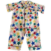 Spot parcel post2022 Childrens Baby Homewear Suit Boy Little Child Pajamas Cute Fashionable Outerwear Girls Pajamas Suit