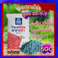 ปุ๋ยยารามีร่า 500กรัม? สูตร 25-7-7 ปุ๋ยเร่งต้น ปุ๋ยเร่งใบ เร่งเขียว เร่งการแตกยอด รากเเข็งเเรง เร่งการเจริญเติบโตของพืช?