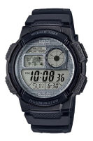 Casio Standard นาฬิกาข้อมือผู้ชาย สายเรซิน รุ่นAE-1000,AE-1000W,AE-1000W-7,AE-1000W-7A - สีดำ