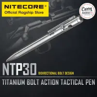 NITECORE NTP30ไททาเนียมอัลลอยปากกาทนทานปากกา EDC ส่วนตัวที่ทุบกระจกฉุกเฉินเขียนอเนกประสงค์