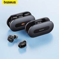 Baseus Bowie บลูทูธหูฟัง True Wireless EZ10 5.3หูฟังไร้สายถั่ว HiFi Bean หูฟังสำหรับเล่นกีฬาชาร์จเร็วดีเลย์ต่ำ0.06