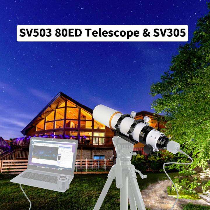 SVBONY SV503 telescope, 80ED/F7 OTA focusing length 560mm, used for ...