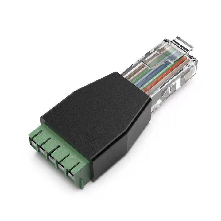 rs232หญิง-rj45ชายอะแดปเตอร์-com-พอร์ต-lan-ethernet-port-converter-rj45-5pin2pin-connector