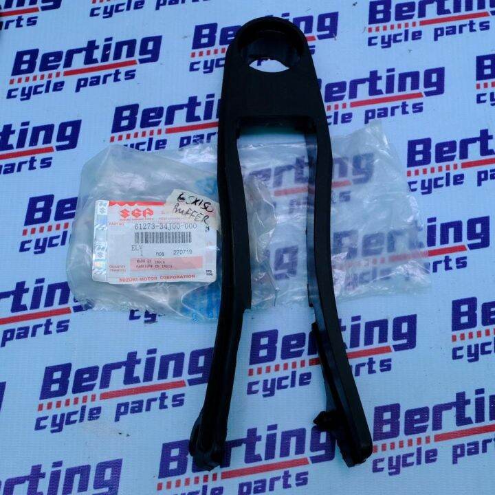 の NOS Suzuki OEM Chain Touch Deflector Buffer 1973-1977 TS100