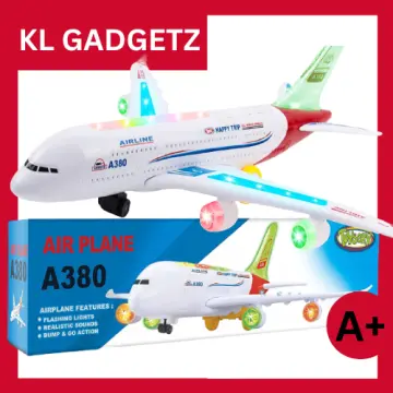 Toy airbus a380 with sales lights