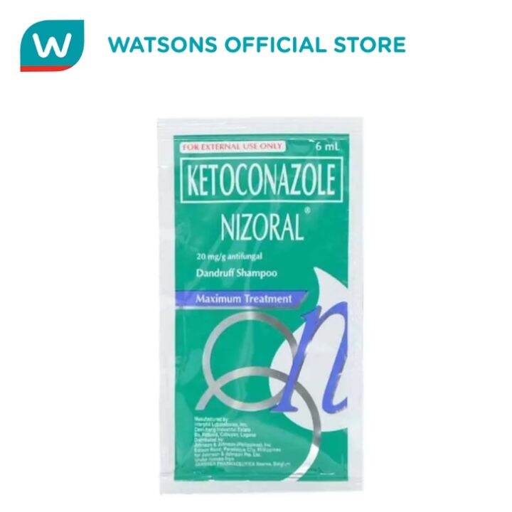 NIZORAL SHAMPOO Ketoconazole Dandruff Shampoo Maximum Treatment 6ml