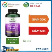 International Product SWANSON CATUABA BARK, 60 tablets, Supports