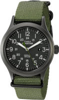 Timex Mens Expedition Scout 40 Watch Green Slip-Thru