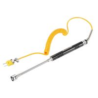 K Type Surface Thermocouple Temperature Probe Sensor K Type Probe Sensor Temperature Probe Sensor Stainless Steel -58 To1472°F (-50 to 800°C) 6.6Ft 15Mm OD