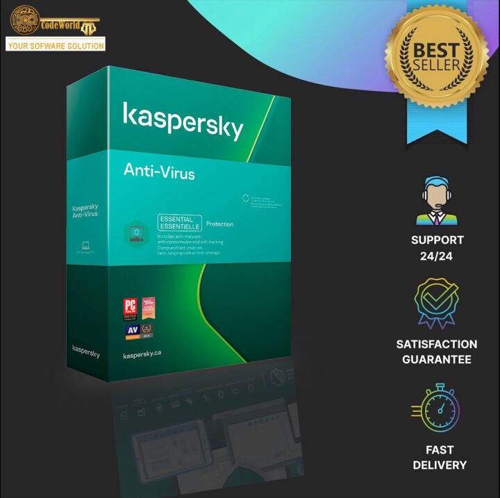 Kaspersky Antivirus 2023 5 PC 1 Year (AntiVirus) Lazada PH