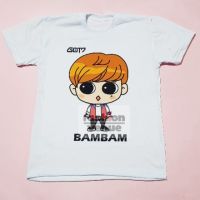 มีสินค้า เสื้อยืด 【Hot sale】Fv Graphic Tee - "Got7 Bambam" Kpop Bandเสื้อยืด เสื้อคู่รัก