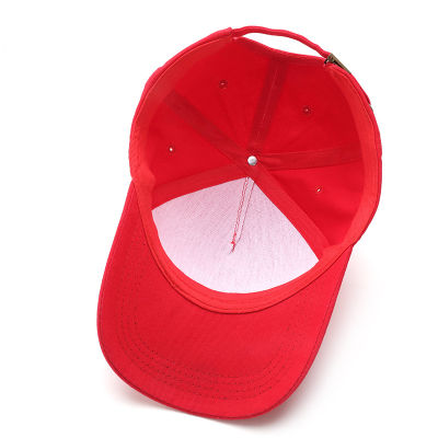 หมวกเบสบอลยอดนิยมปักคงที่ logo ออกแบบหมวกกันแดดสำหรับผู้ชายและผู้หญิง
