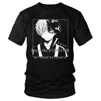 ฮีโร่ของฉันสถาบันการศึกษา Shoto Todoroki เสื้อยืดผู้ชาย Streetwear