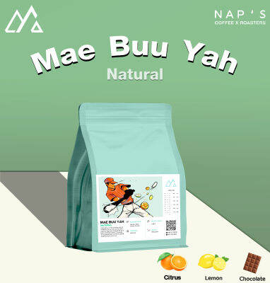 NAPSCOFFEE เมล็ดกาแฟปางขอนคั่วอ่อน Mae buu yah  - Natural 200G