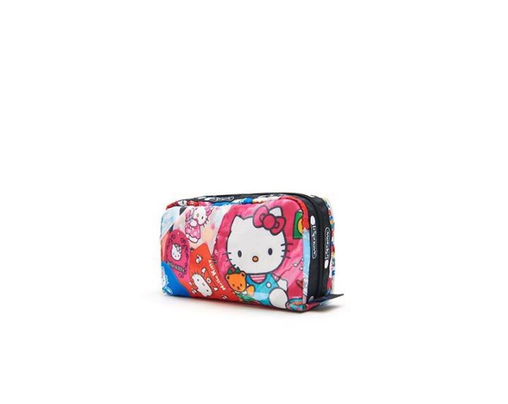 lesportsac-2023-hello-kitty-ร่วมแบรนด์การ์ตูนกระเป๋าเครื่องสำอางกระเป๋าเก็บกระเป๋าคลัทช์6511