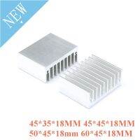 【YF】▪✘  Heatsink Radiator Cooler Aluminum 45x35x18mm 45x45x18mm 50x45x18mm Sink 60x45x18MM 45x35x18MM 45x45x18MM