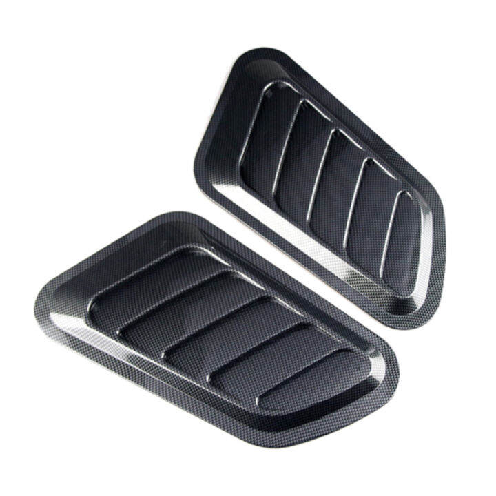 Car Decorative Air Intakes, Car Airflow Intake Cover, For Turbo Hood