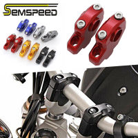 ตัวยึดแท่งมือจับรถจักรยานยนต์ SEMSPEED 22มม. สำหรับ Yamaha XMAX 400 300 250 125 NMAX NVX Aerox TMAX Sniper