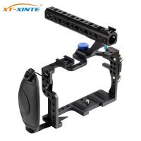 GH3 GH4 Camera Cage Rig Protective Housing Case with Top Handle Grip Cold Shoe Mount for Panasonic Lumix DSLR Digital Camera