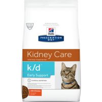 นาทีทอง !!! ส่งฟรี Hills k/d Early Support อาหารแมว ประกอบการรักษาโรคไตในระยะเริ่มแรก 3.8kg