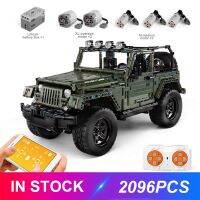 Mould King 13124 RC Jeeps Wrangler Adventure Off-road Compatible MOC-30014 Building Blocks Bricks Educational Toys Gifts