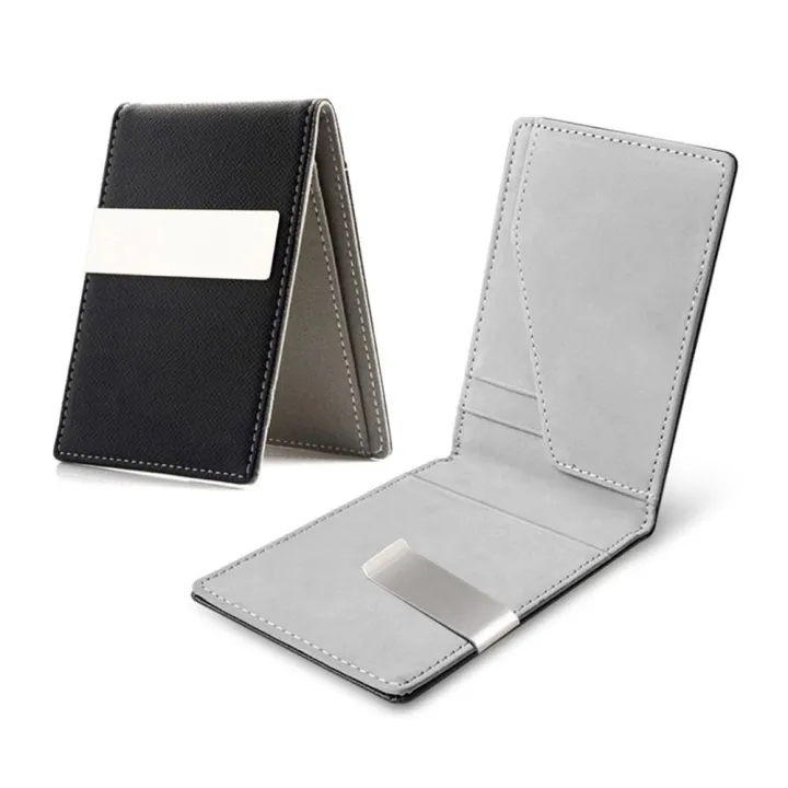 fashion-mens-leather-money-clips-wallet-multifunctional-thin-man-card-purses-women-metal-clamp-for-money-cash-holder