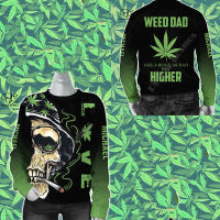 Skull Green Leaf Reggae Trippy Tattoo Psychedelic Tracksuit 3DPrint Harajuku Streetwear Casual Vintage Jacket Hoodies NM4