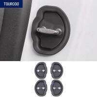 For Tesla Model 3 Y X S Interior Essories Ruer Door Lock Protective Covers