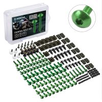 ♞✖ 253PCS CNC Screws Fairing Bolt Nut Kit For Kawasaki Z1000 Z250 Z400 Z650 Ninja 250R 300 500 650 ZX10R ZX14R 6R 7R 9R Z750 Z1000