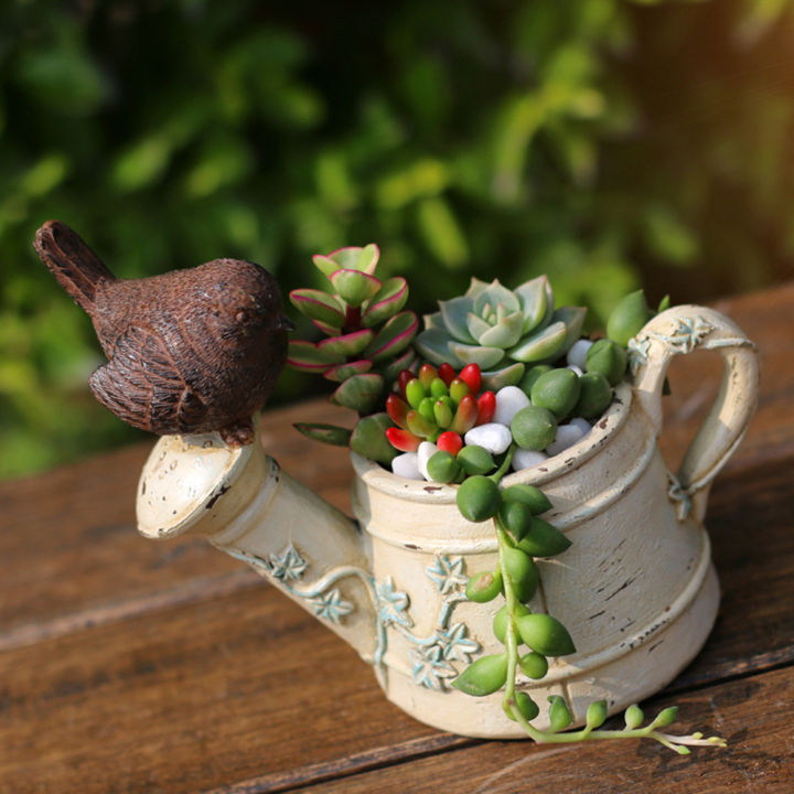cartoon-planter-home-decoration-succulent-pot-flowerpot-pastoral-flower-pot-bird-shower-flower-pot
