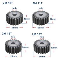 MOD2 gear rack 10 teeth 25 teeth gear tooth hardened thickness 20mm 2 module gear pinion cylindrical spur gear customized