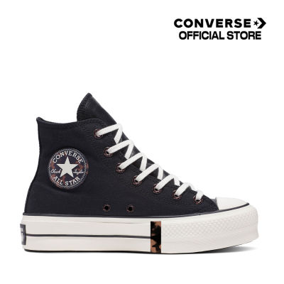 Converse รองเท้าผ้าใบ Sneaker คอนเวิร์ส Chuck Taylor All Star Lift Future Archive - Tortoise Hi BLACK Women (A05257C) A05257CF3BKXX