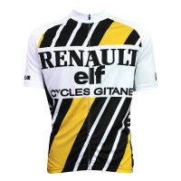 Bike jerseys Cycling equipment New Mens Cycling Jersey Comfortable BikeBicycle Motorcycle Renault SportsWear Diagonal