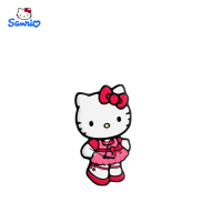 Hello Sanrio นาฬิกาแขวนจี้น่ารักเครื่องประดับตกแต่ง Kawaii การ์ตูนอะนิเมะอุปกรณ์ต่อพ่วง Creative Fun Girl นาฬิกาแขวน Gift